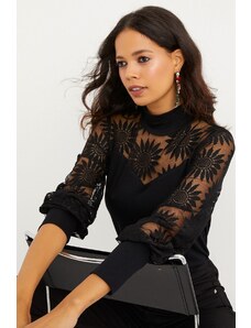 Ženska bluza Cool & Sexy Lace detailed