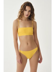Dagi žuti donji dio bikinija od 2 cm