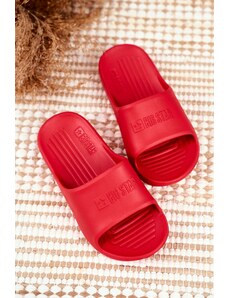 BIG STAR SHOES Children's summer slippers Big Star - red