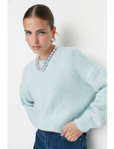 Trendyol metvica širokog stane mekana teksturirana osnovna pletenina džemper