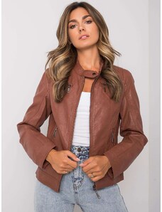 Ženska jakna Fashionhunters Leather