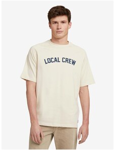 Cream Men's T-Shirt Tom Tailor Denim - Men