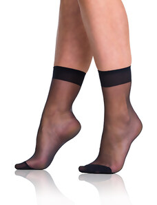 Bellinda FLY SOCKS 15 DAY - Women's silon socks - black