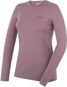 Women's merino sweatshirt HUSKY Aron L lt. Fd. Wine