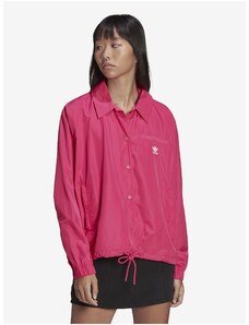 Tamno ružičasta ženska svijetla jakna adidas Originals Vjetrovka - Žene