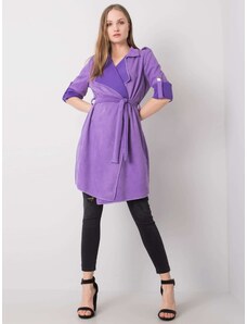 Fashionhunters Lady's purple coat