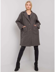Fashionhunters OCH BELLA Ladies graphite coat