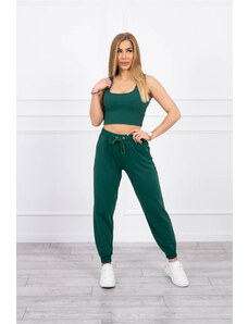 Kesi Set top+trousers green