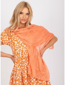 Fashionhunters Orange viscose women's scarf