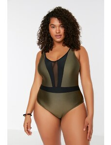 Ženski kupaći kostim Trendyol Plus-size