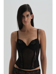 Dagi Underwired Corset Bustier with Cups