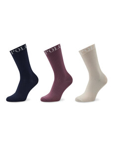 Set od 3 pari ženskih visokih čarapa Polo Ralph Lauren