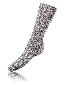 Bellinda NORWEGIAN STYLE SOCKS - Men's winter socks of Norwegian type - gray