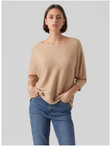 Ženski džemper Vero Moda Beige