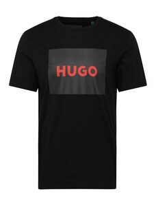 HUGO Majica 'Dulive222' crvena / crna