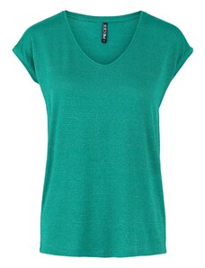 PIECES Majica 'Billo' plava / zelena