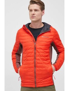 Sportska jakna Columbia Powder Pass boja: crvena, za prijelazno razdoblje, 1773271-011