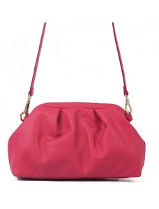 Luksuzna Talijanska torba od prave kože VERA ITALY "Frantisa", boja fuksija, 18x30cm