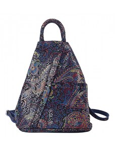 Luksuzna Talijanska torba od prave kože VERA ITALY "Streda", boja ispis u boji, 30x20cm