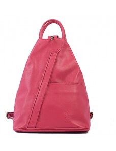 Luksuzna Talijanska torba od prave kože VERA ITALY "Ziazana", boja fuksija, 30x20cm