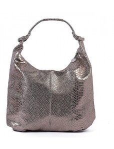 Luksuzna Talijanska torba od prave kože VERA ITALY "Verika", boja bronca, 34x45cm