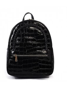Luksuzna Talijanska torba od prave kože VERA ITALY "Belche", boja crna, 30x23cm