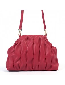 Luksuzna Talijanska torba od prave kože VERA ITALY "Arbania", boja fuksija, 21x30cm