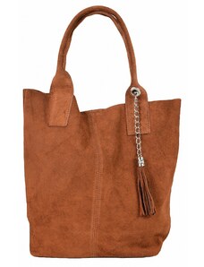 Luksuzna Talijanska torba od prave kože VERA ITALY "Samsonita", boja čokolada, 35x38cm