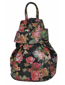 Luksuzna Talijanska torba od prave kože VERA ITALY "Dixy", boja ispis u boji, 30x28cm