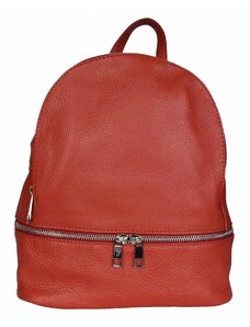 Luksuzna Talijanska torba od prave kože VERA ITALY "Ruja", boja crvena, 30x26cm