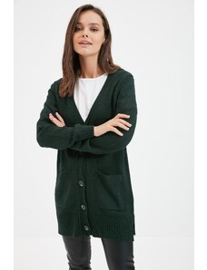 Ženski džemper Trendyol TCTAW22TH0005/Dark green
