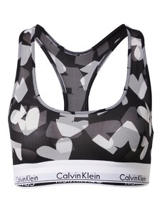 Calvin Klein Underwear Grudnjak siva / crna / bijela