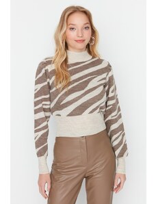 Ženski džemper Trendyol Zebra Patterned