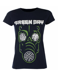 Metalik majica žensko Green Day - Green Mask - ROCK OFF - GDTS05LN