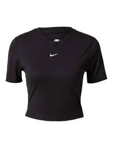 Nike Sportswear Majica 'Essential' crna / bijela