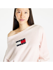 Tommy Hilfiger Tommy Jeans Lw Center Flag S Pullover Faint Pink