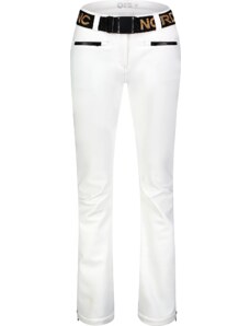Nordblanc Bijele ženske skijaške softshell hlače MELLEABLE