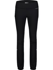 Nordblanc Crne ženske softshell sportske hlače od flisa PANORAMA