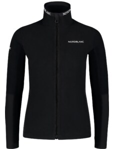Nordblanc Crna ženska jakna od laganog flisa SCENIC
