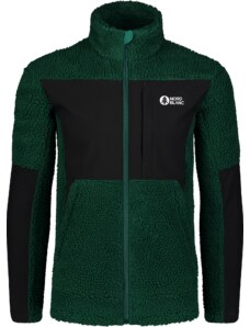 Nordblanc Zelena muška sherpa jakna od flisa GLEAMY