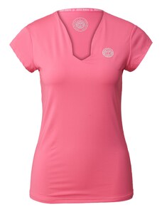 BIDI BADU Tehnička sportska majica roza / bijela
