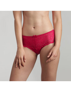 PLAYTEX FLOWER ELEGANCE MIDI - Women's lace panties (boxers) - dark red