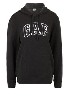Gap Tall Sweater majica 'HERITAGE' antracit siva / bijela