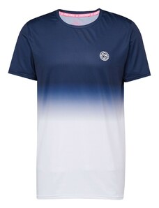 BIDI BADU Tehnička sportska majica plava / tamno plava / bijela