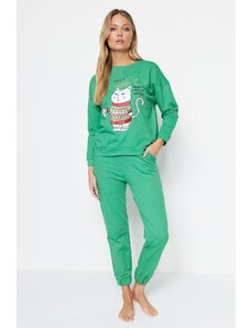 Ženski pidžama set Trendyol Christmas