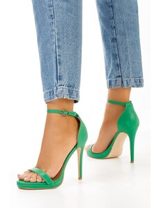Zapatos Sandale s petu Anais Zeleno