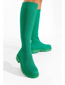 Zapatos Ravne čizme Olvera Zeleno