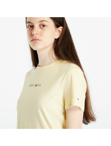 Tommy Hilfiger Tommy Jeans Regular Color Serif T-Shirt Yellow