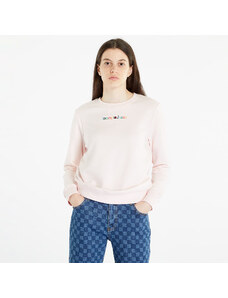 Tommy Hilfiger Tommy Jeans Regular Color Serif Sweatshirt Faint Pink