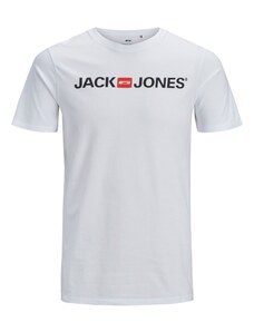 JACK & JONES Majica 'Essentials' crvena / crna / bijela